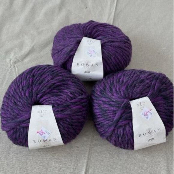(3) Rowan Drift 4 Ply Soft Yarn 100 % Merino Wool 100g / skein Discontinued - Picture 5 of 5